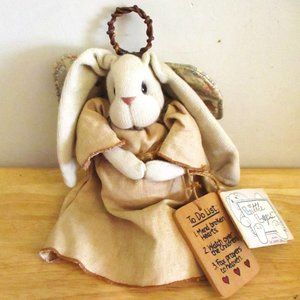 Vintage 1996 Little Lops Guardian Angel Lop Bunny, Wings